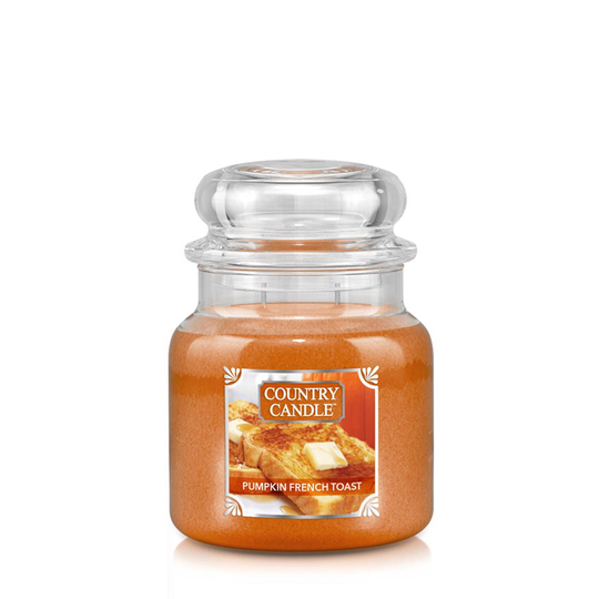 Country Candle Pumpkin French Toast 2 Wick Medium Jar 75 h