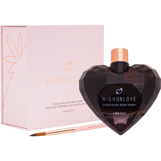 Dark Chocolate Body Paint, 100 ml HighOnLove Massageolja