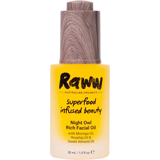 Night Owl Rich Facial Oil, 30 ml RAWW Serum & Ansiktsolja
