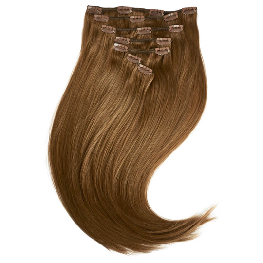 Rapunzel of Sweden Clip-on set Original 7 pieces 5.1 Medium Ash Brown 50