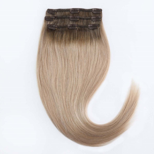 Rapunzel of Sweden Clip-on set 3 pieces 50 cm Dark Cool Blonde ColorMe