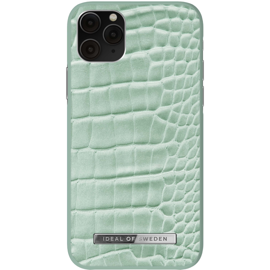 iDeal of Sweden iPhone 11 Pro/XS/X Atelier Case Mint Croco