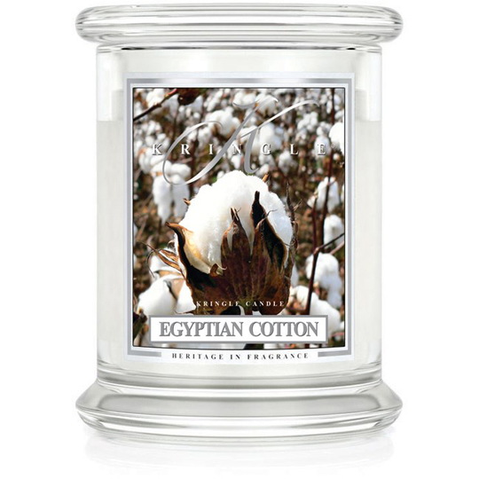 Kringle Candle Egyptian Cotton 14.5oz 2 Wick 75 h