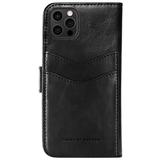 iDeal of Sweden iPhone 12 Pro Max Magnet Wallet+ Black