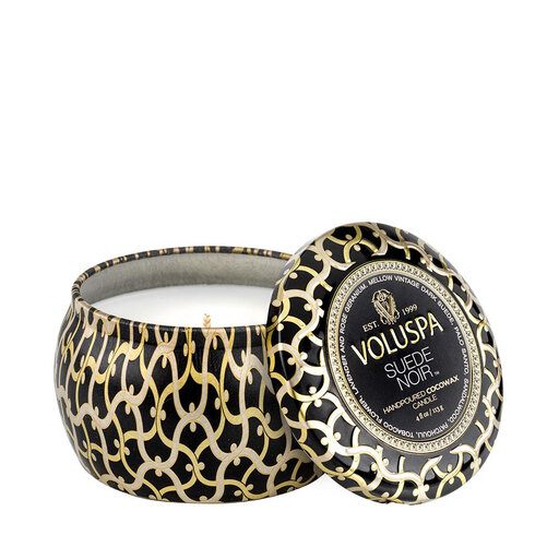 Minitin Candle 25h Suede Noir