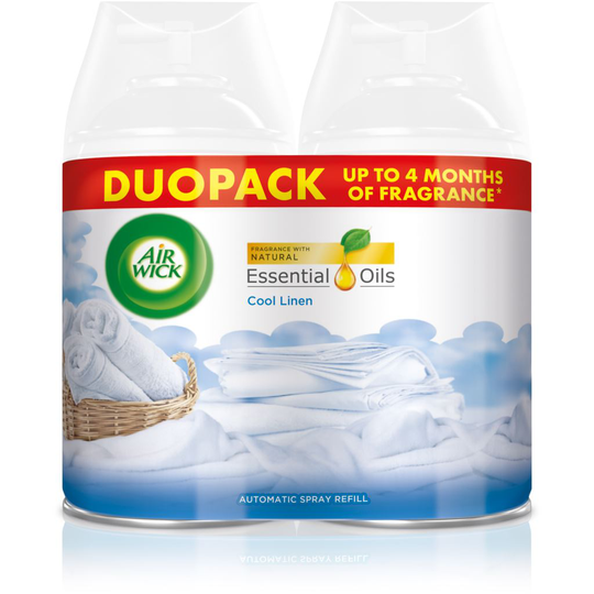 Air Wick Luftfräschare DuoRefill Cool Linen 2 x 250 ml