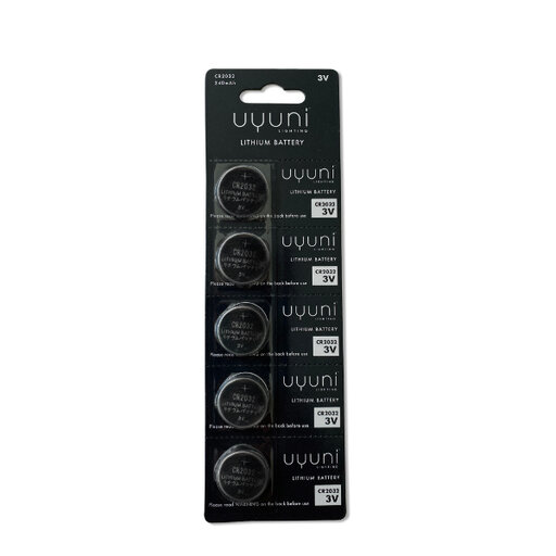 UYUNI - CR2032 Batteri 5-p 3v 240mah