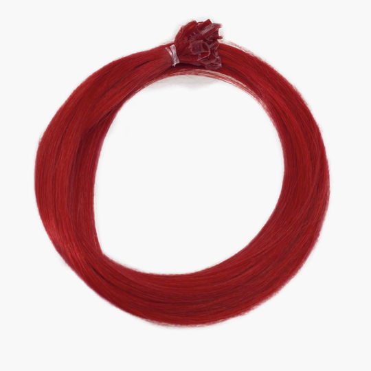 Rapunzel of Sweden Nail Hair Original Straight 30 cm 6.0 Red Fire