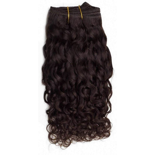 Rapunzel of Sweden Hair weft Bouncy Curl 40 cm 2.3 Chocolate Brown