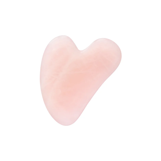 Gua Sha Rose Quartz, 1 pcs Sense Of Beauty Dermaroller