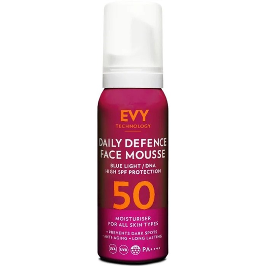 EVY Daily Defense Face Mousse SPF 50 75 ml