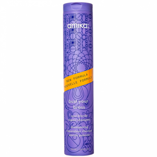 Amika Bust Your Brass Cool Blonde Repair Shampoo (300ml)