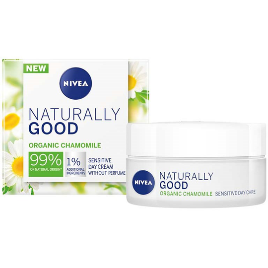 NIVEA Naturally Good Sensitive Day Cream 50 ml