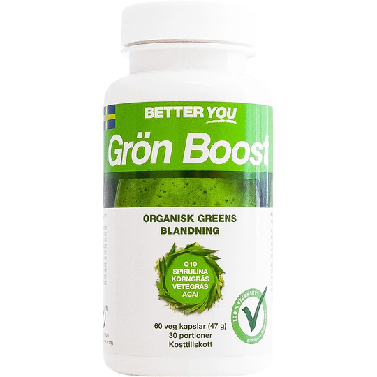 Grön Boost Kapslar, Better You Kosttillskott