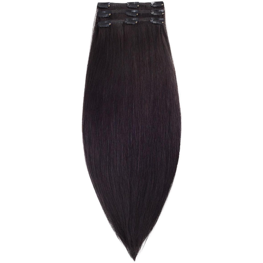 Rapunzel of Sweden Clip-on set Original 3 pieces 50 cm 1.2 Black Brown