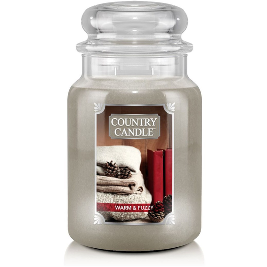 Country Candle Warm & Fuzzy 2 Wick L Jar