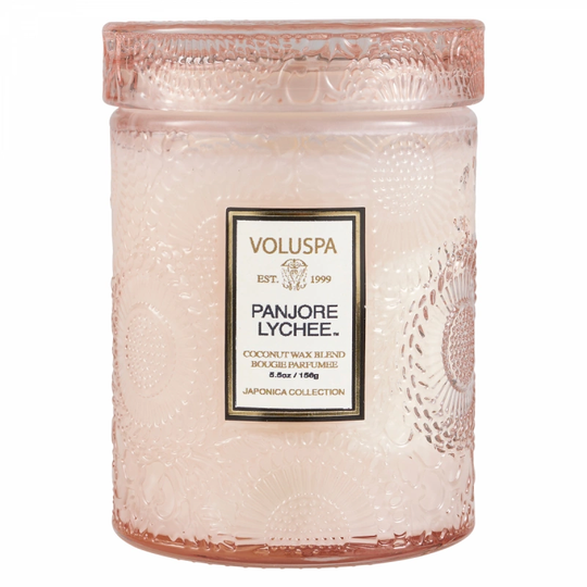 Voluspa Panjore Lychee Mini Glass Jar (50h)