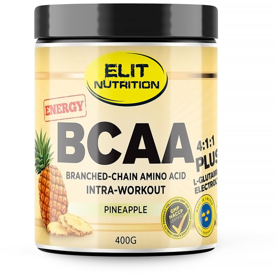 Elit Nutrition Elit BCAA 4:1:1 + L-glutamine Energy, Pineapple