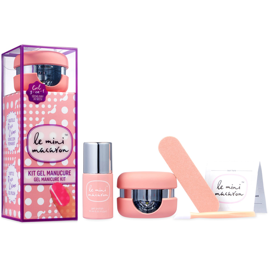 Le Mini Macaron Manicure Kit Rose Creme