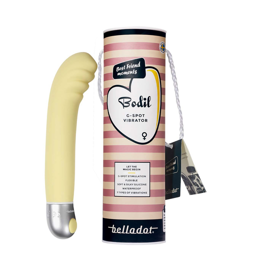 Belladot Bodil G-Spot Vibrator Yellow