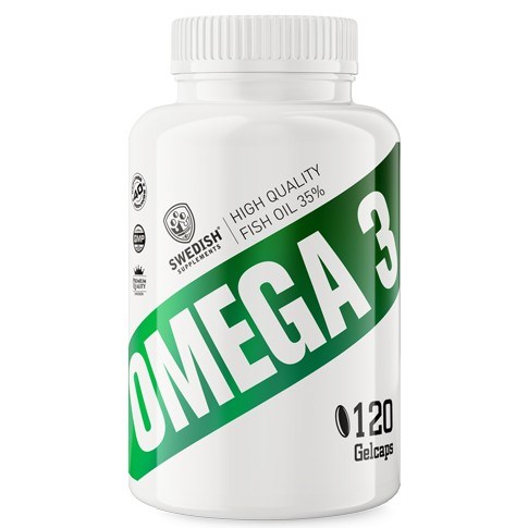 Swedish Supplements Omega3 120Gelcaps ml