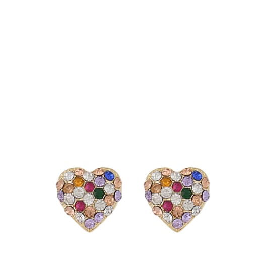 Charms Small Ear Heart Mix Earring