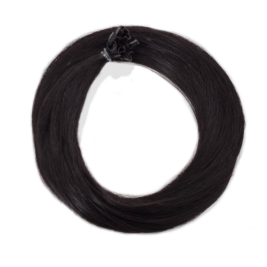 Rapunzel of Sweden Nail Hair Original Straight 30 cm 1.2 Black Brown