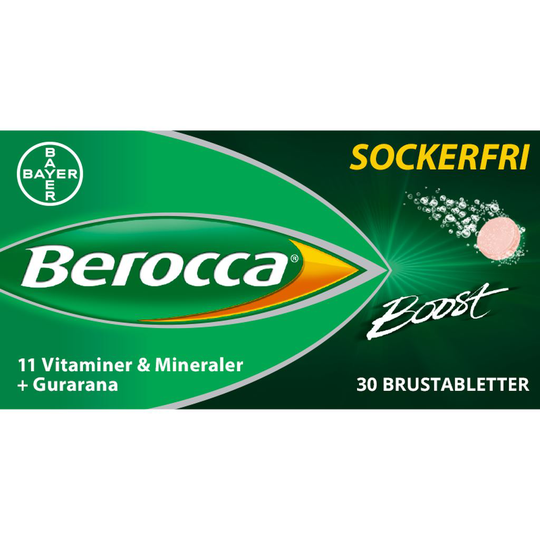 Berocca Boost Brustabletter 30 st