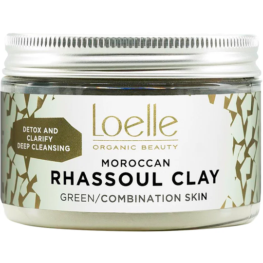 Green Rhassoul Clay, 150 g Loelle Ansiktsmask