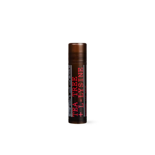 Booming Bob Organic Lip Balm - Tea Tree & L-Lysine 4,25 g Eko