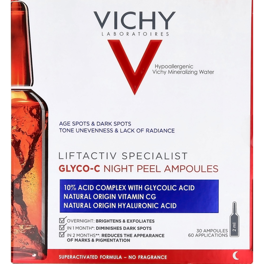 VICHY Liftactiv Glyco-C Night peel ampoules 30st