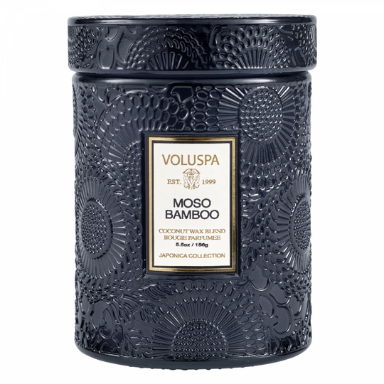 Voluspa Moso Bamboo Mini Glass Jar (50h)