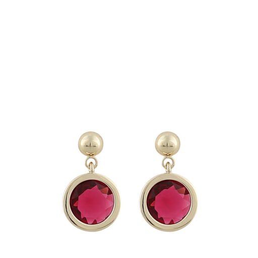 Ara Small Ear Cerise Earring