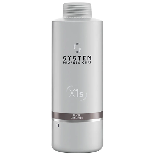Silver Shampoo, 1000 ml System Professional Schampo