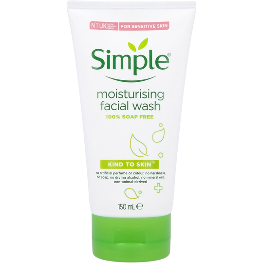 Simple Moisturising Facial Wash 150 ml