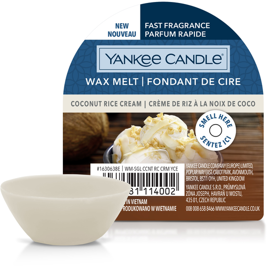 Yankee Candle Coconut Rice Cream Wax Melt