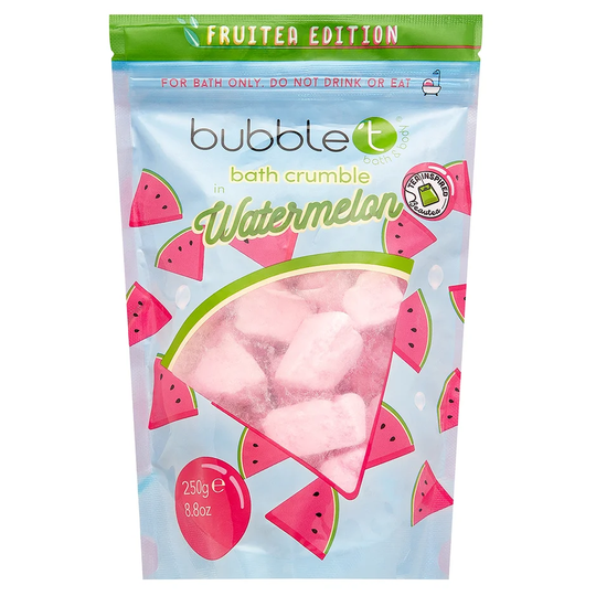 Fruitea Watermelon Bath Crumble, 250 g BubbleT Badtillbehör