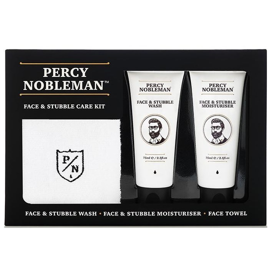 Percy Nobleman Face & Stubble Care Kit 75 ml
