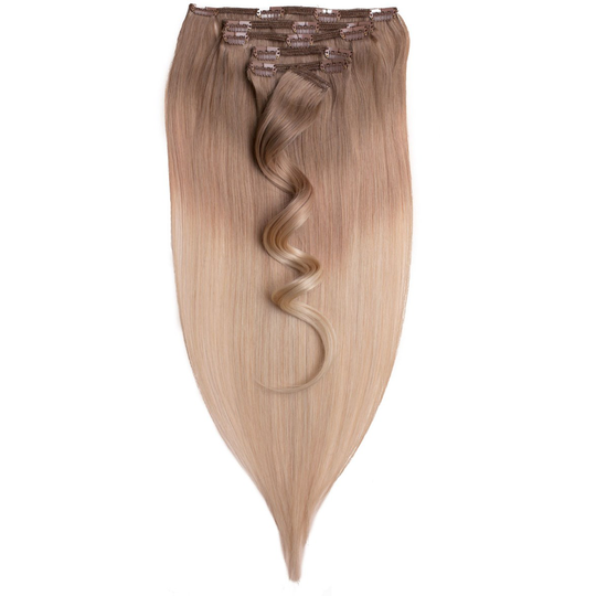 Rapunzel of Sweden Clip-on set Original 7 pieces 40 cm O7.3/10.8 Cendr