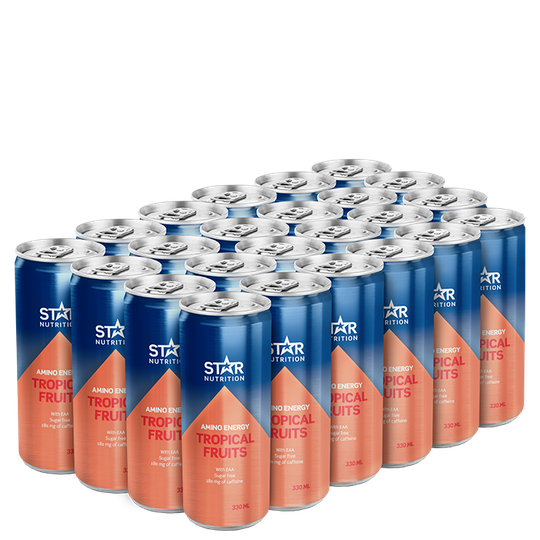 24 x Star Nutrition Amino Energy, 330 ml, Tropical Fruits