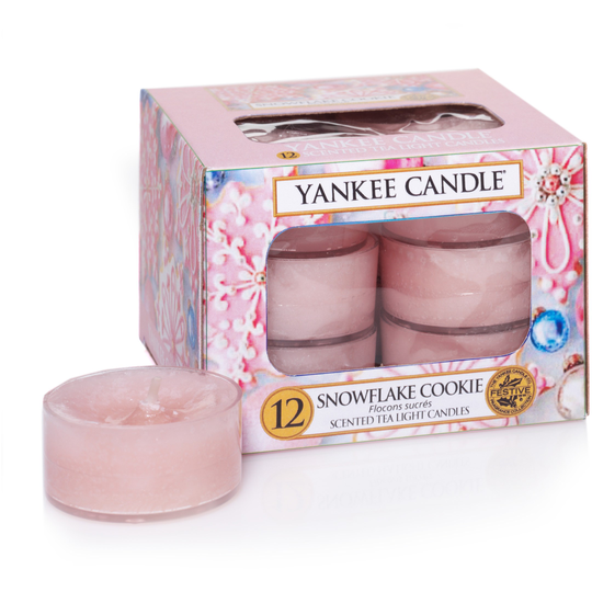 Yankee Candle Snowflake Cookie Christmas Scent Tea