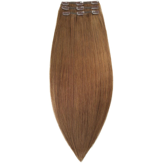 Rapunzel of Sweden Clip-on set Original 3 pieces 50 cm 5.0 Brown