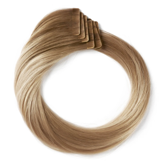 Rapunzel of Sweden Pro Tape Extension B5.1/7.3 Brown Ash Blonde Balayage (50cm)