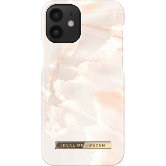 iDeal of Sweden iPhone 12 Mini Fashion Case Rose Pearl Marble