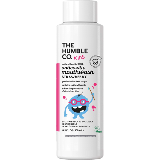 Humble Brush Humble Natural Mouthwash Kids Strawberry