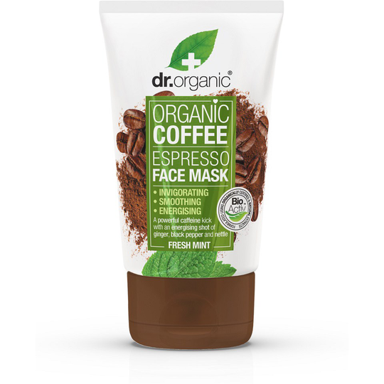 Dr Organic Green Coffee Face Mask 125 ml