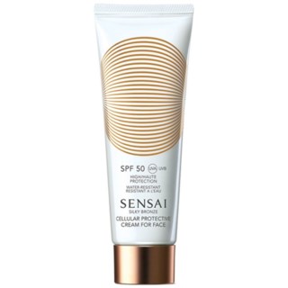 Silky Bronze Cellular Protective Cream for Face spf 50
