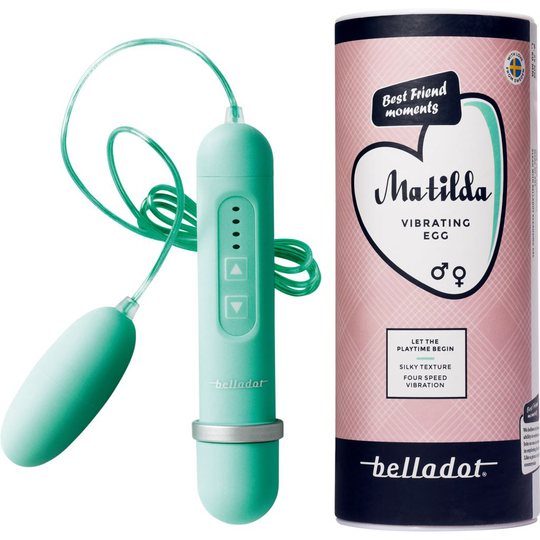 Belladot Matilda Vibrerande ägg Grön