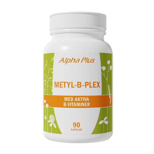Alpha Plus Metyl-B-Plex 90 kapslar