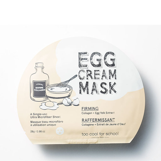 Egg Cream Firming Facial Mask